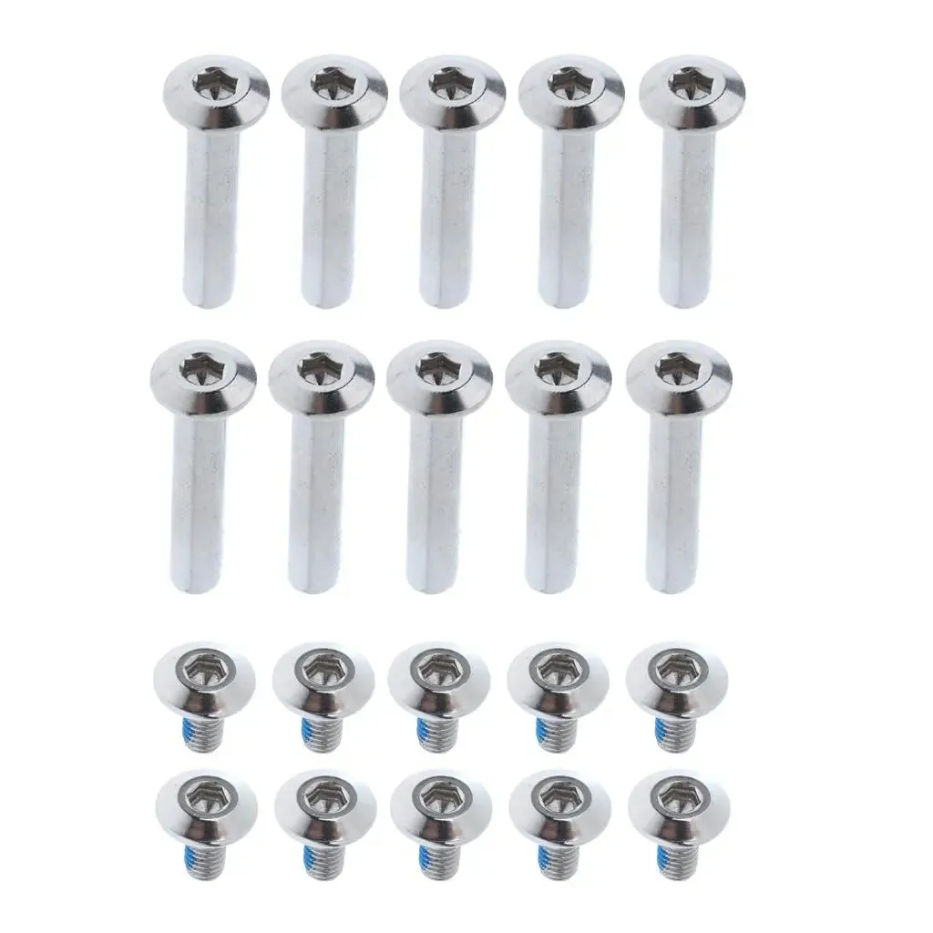 1 Set Inline Wheel Screw Nail Replacement Roller  Nut