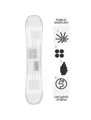 2025 Public Men's Display Snowboard - 153cm