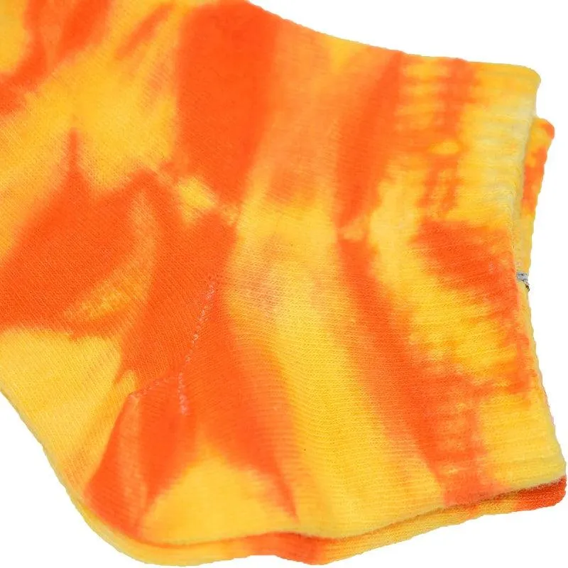 5 Pairs Tie Dye Pattern Socks For Everyday Wear