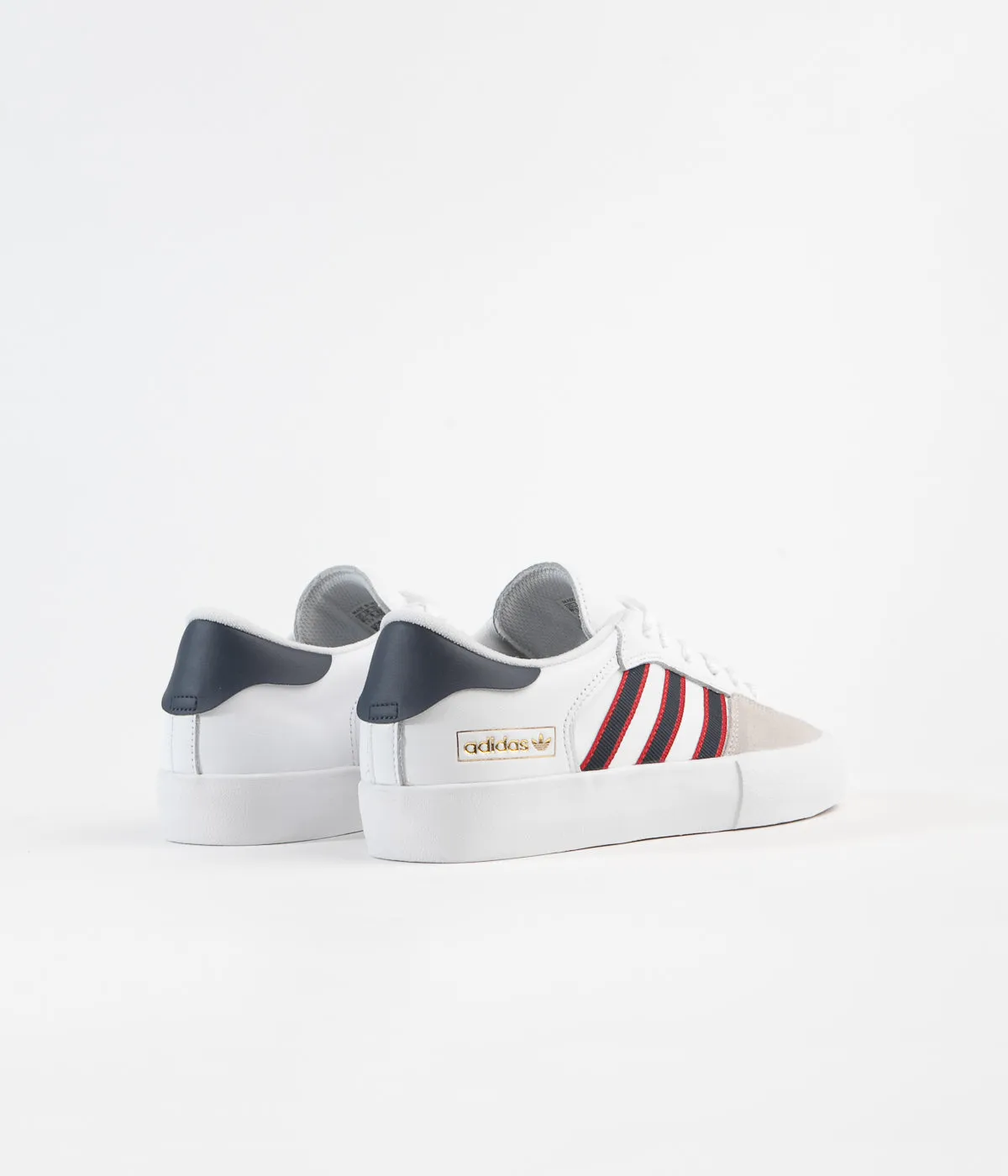 Adidas Matchbreak Super Shoes - White / Collegiate Navy / Scarlet