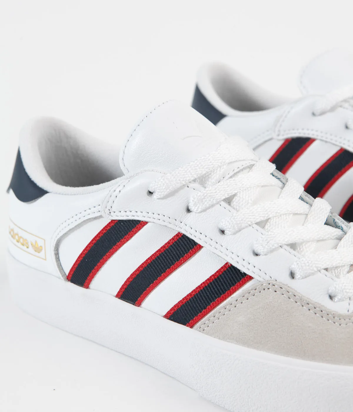 Adidas Matchbreak Super Shoes - White / Collegiate Navy / Scarlet