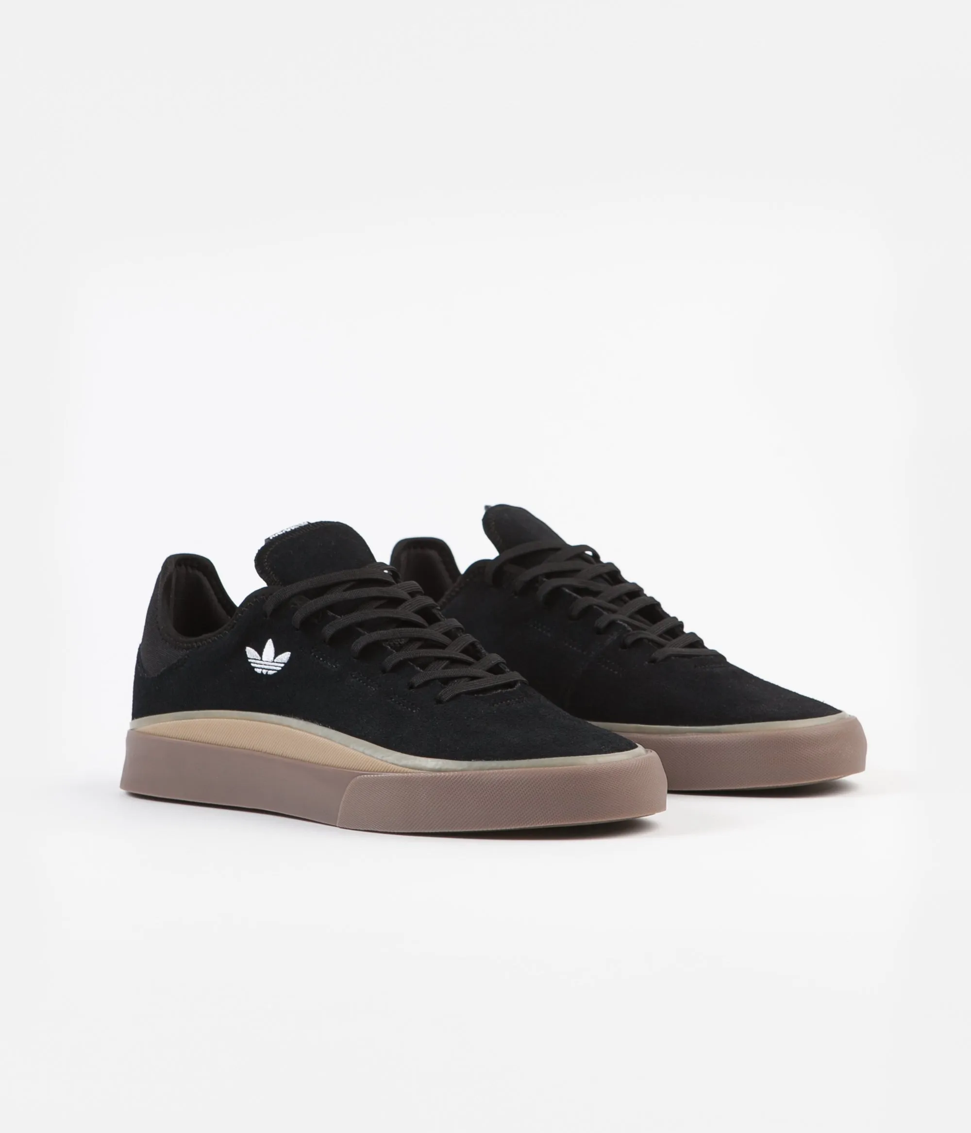 Adidas Sabalo Shoes - Core Black / White / Gum5