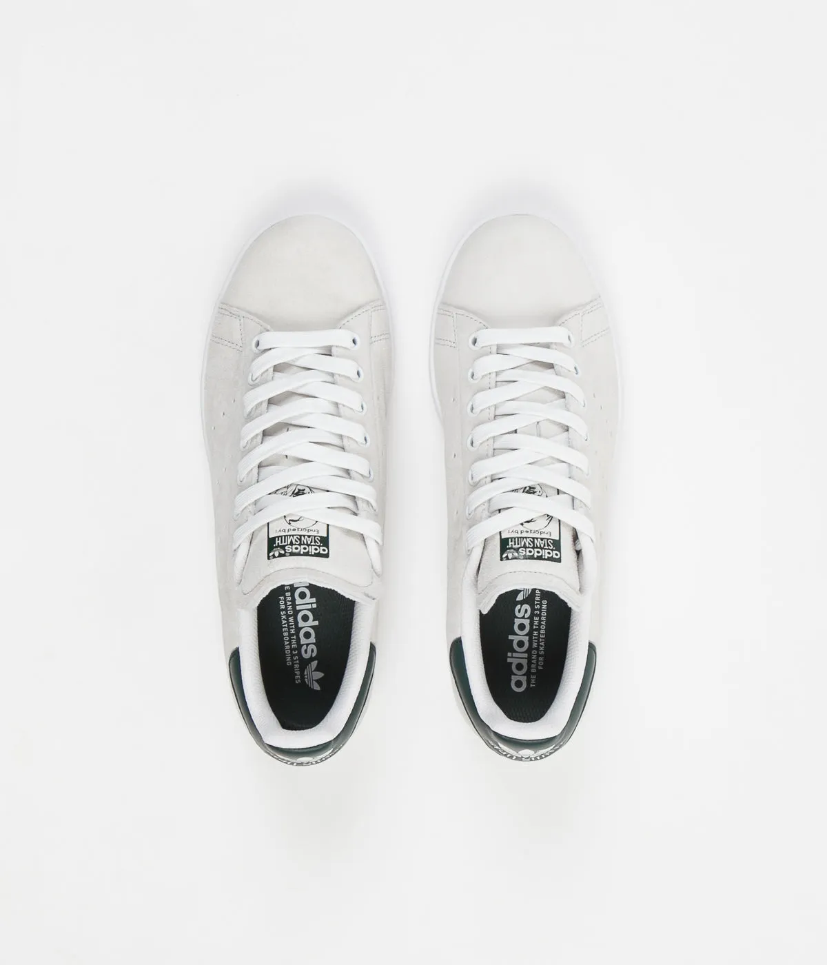 Adidas Stan Smith Adv Shoes - Crystal White / Mineral Green / White