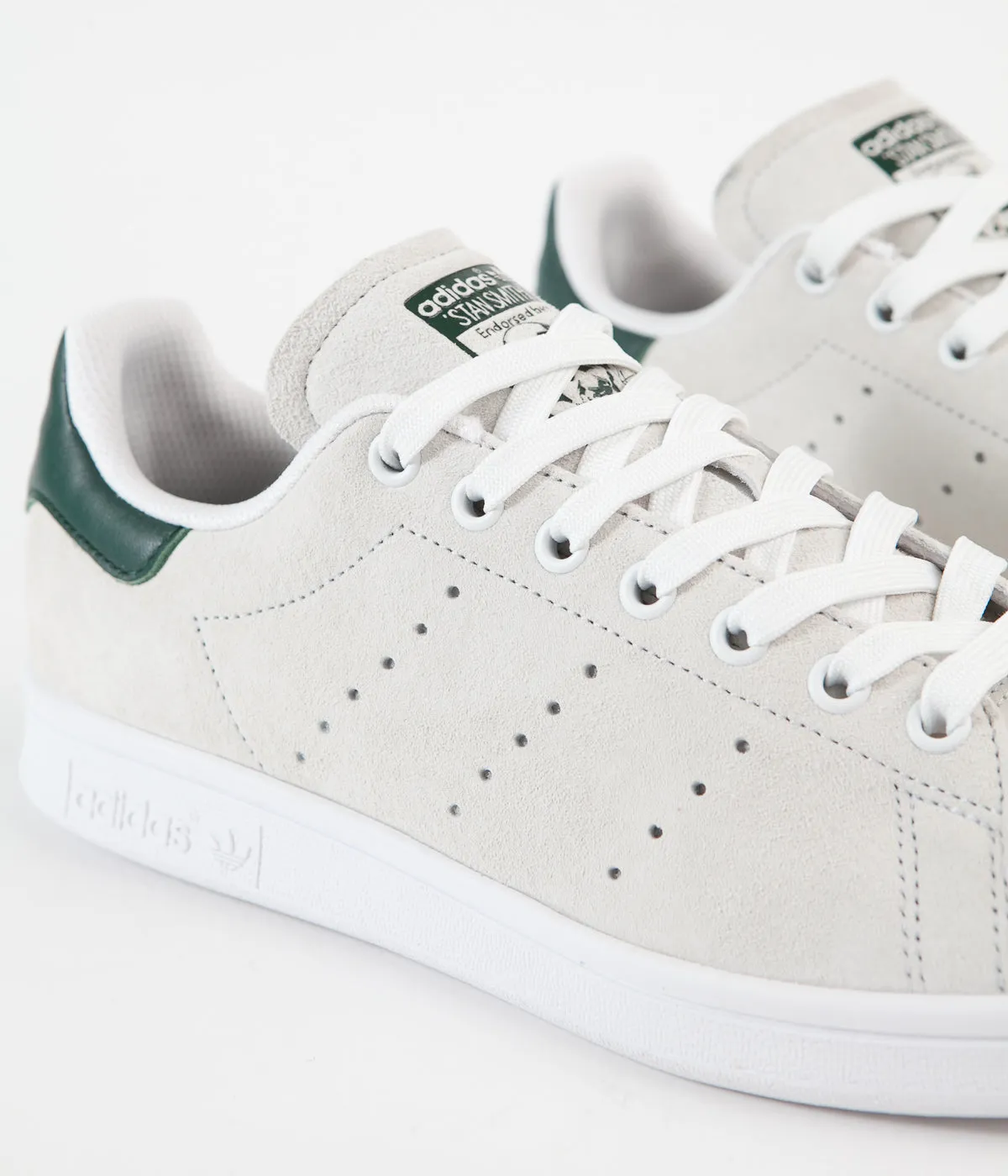 Adidas Stan Smith Adv Shoes - Crystal White / Mineral Green / White