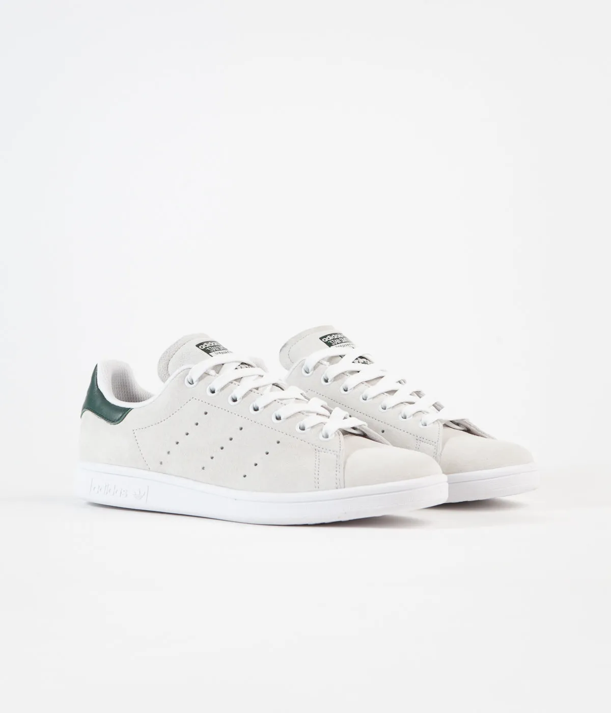 Adidas Stan Smith Adv Shoes - Crystal White / Mineral Green / White