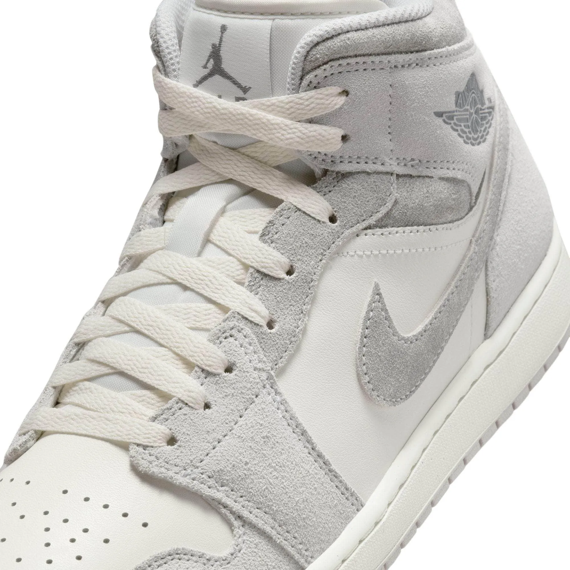 Air Jordan 1 Mid SE "Neutral Grey Sail" - Men's