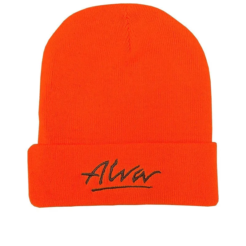 Alva Skateboards ORANGE OG Logo Beanie