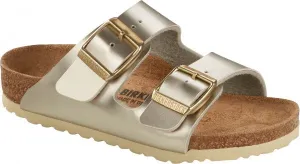 Birkenstock Arizona Birko-Flor Electric Metallic Gold- Narrow