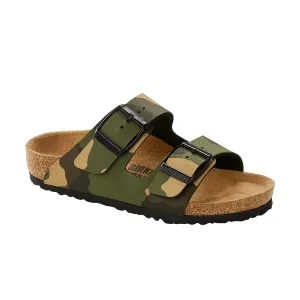 Birkenstock Arizona Kids Desert Soil / Camo Khaki Birko Flor NARROW