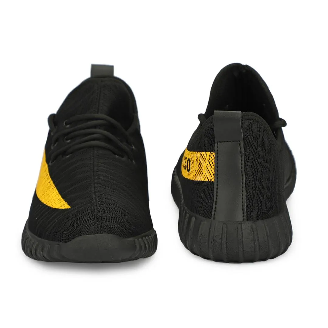 Black Trending Sneakers For Multipurpose Use