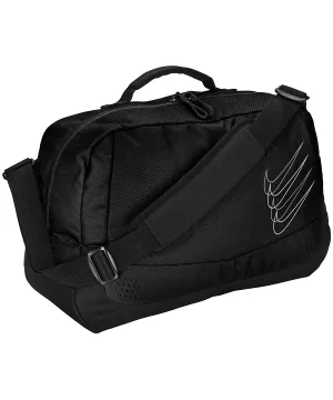 Black/Black/Silver - Nike run minimal duffel 21L