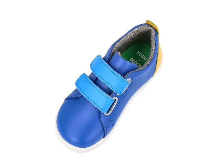 Bobux Grass Court Azure-Pineapple Velcro Kids Shoes