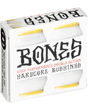 Bones Hardcore Bushings #3 Medium - Yellow / White