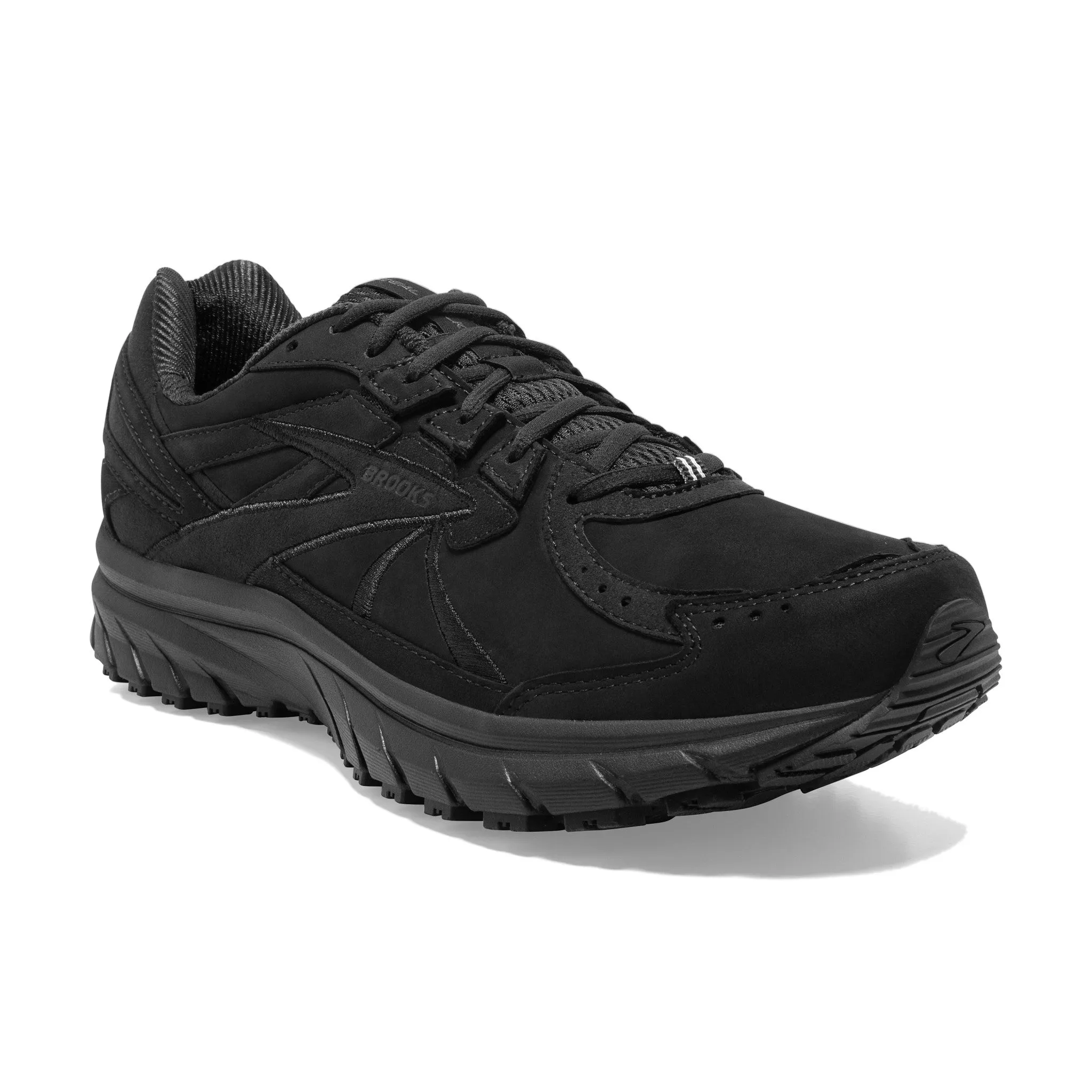 Brooks Zeal Walker Mens Everyday Comfort Shoes Black