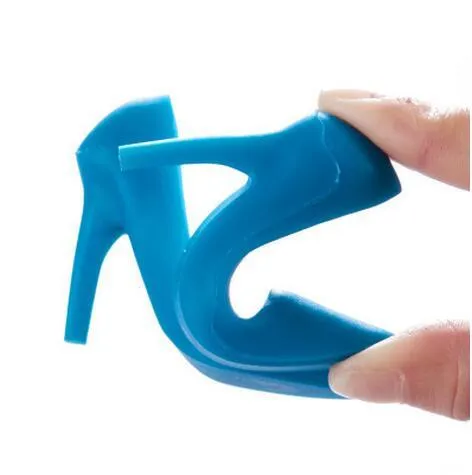 Candy Color High-heeled shoes Silicone Phone Stands