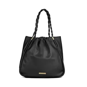 Caprese womens TIRIL S Large BLACK Satchel