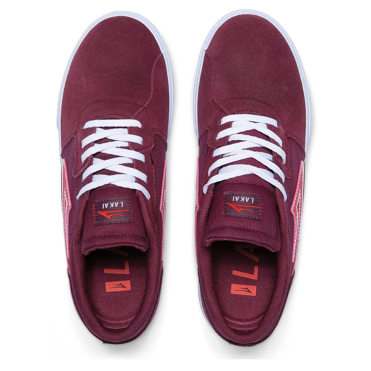 Cardiff Burgundy Suede