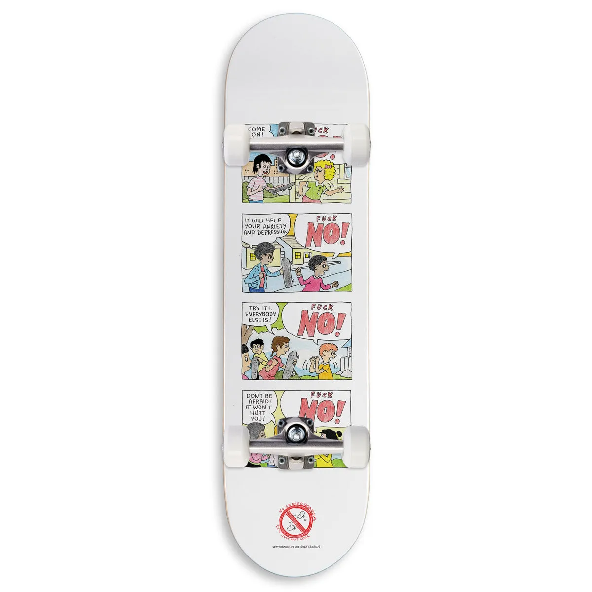 CCS Live x Porous Walker Skateboard Complete