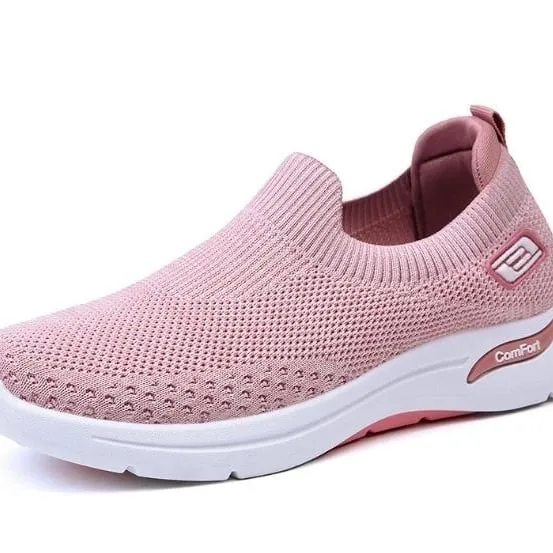 Cloth Shoes Flyknit Socks Soft Sole Sports Shoes Womens Shoes Childrens Web Shoes Casual Mom Shoes