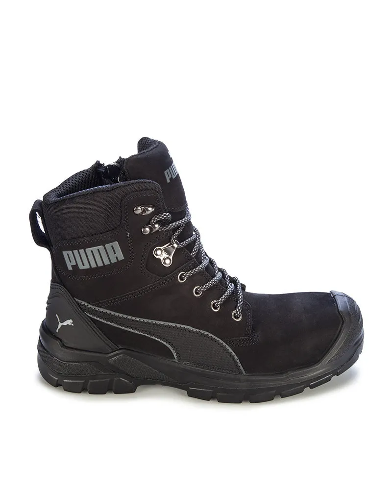 Conquest Waterproof Safety Boot - Black