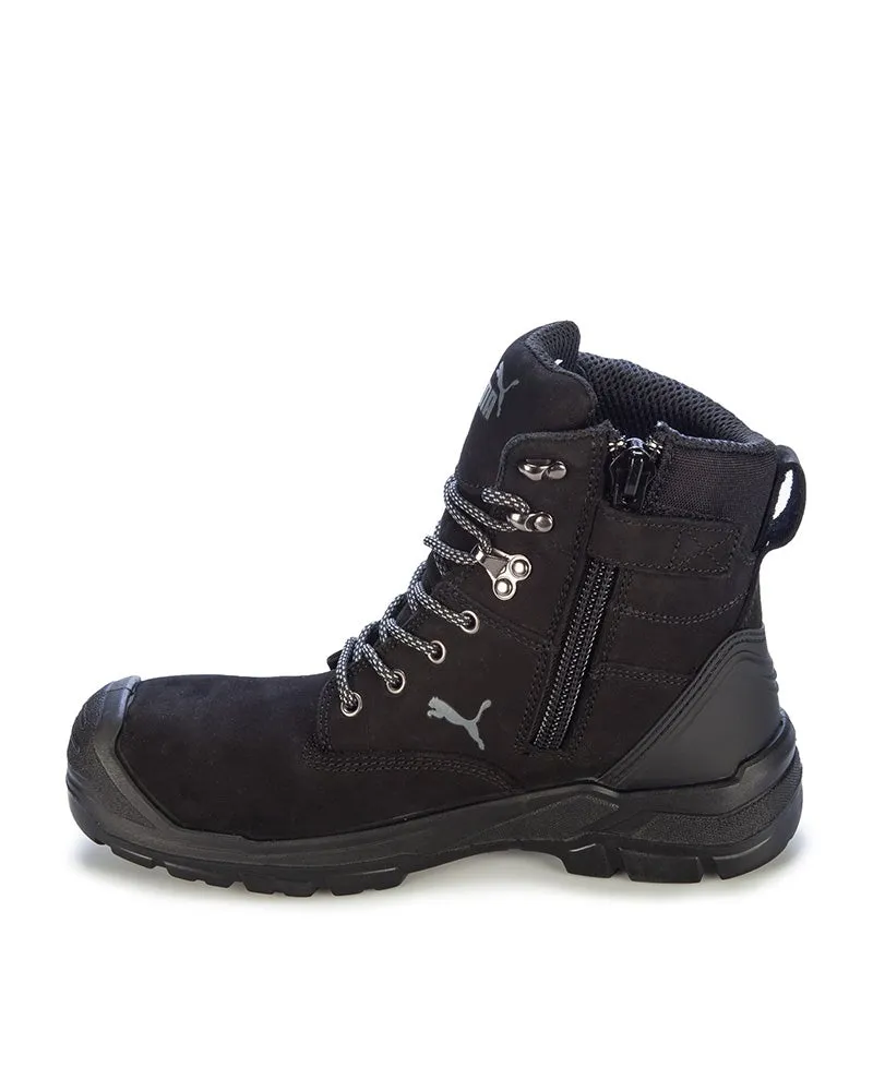 Conquest Waterproof Safety Boot - Black