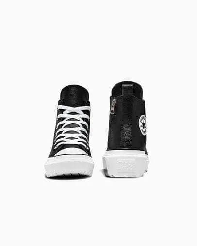 Converse Chuck Taylor All Star Lugged Lift Platform Leather - Boy's GS