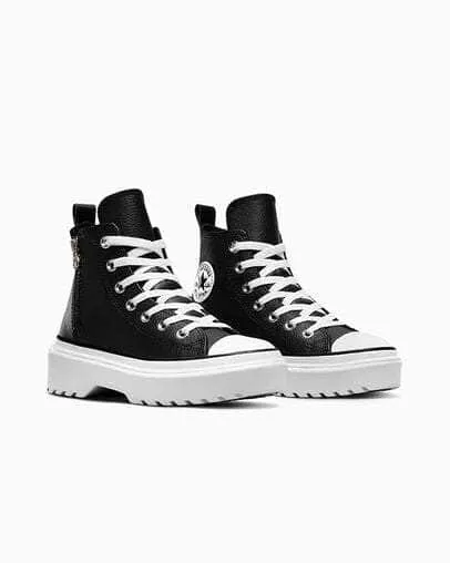 Converse Chuck Taylor All Star Lugged Lift Platform Leather - Boy's GS