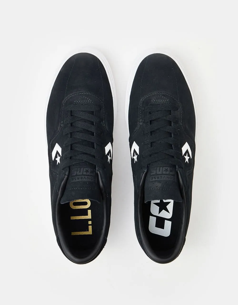 Converse Louie Lopez Pro Ox Skate Shoes - Black/Black/White