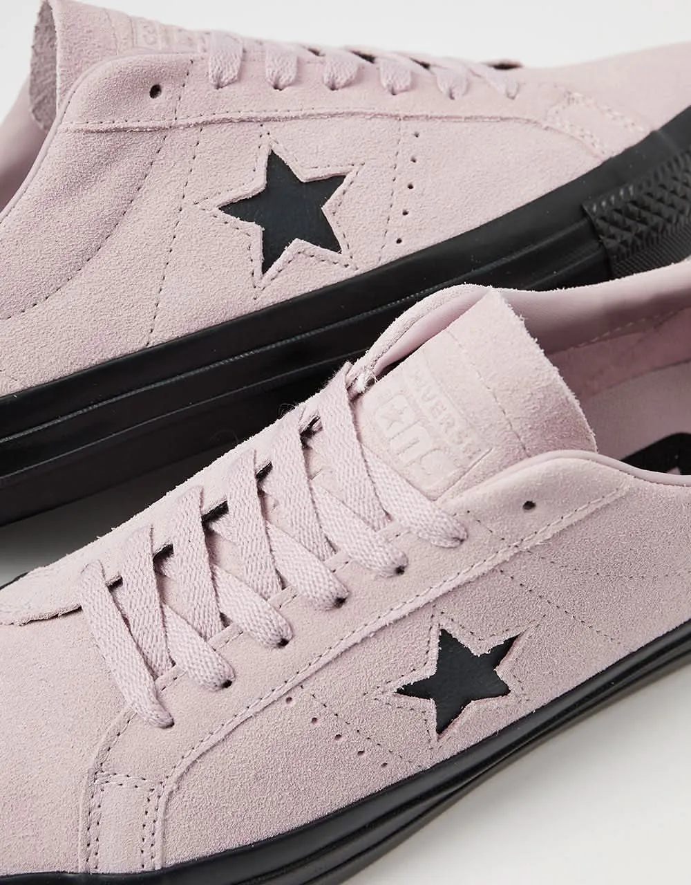 Converse One Star Pro Classic Suede Skate Shoes - Phantom Violet/Phantom Violet