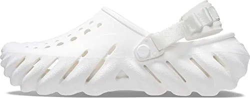 Crocs Unisex Adult White Echo Clog 207937-100-M9W11