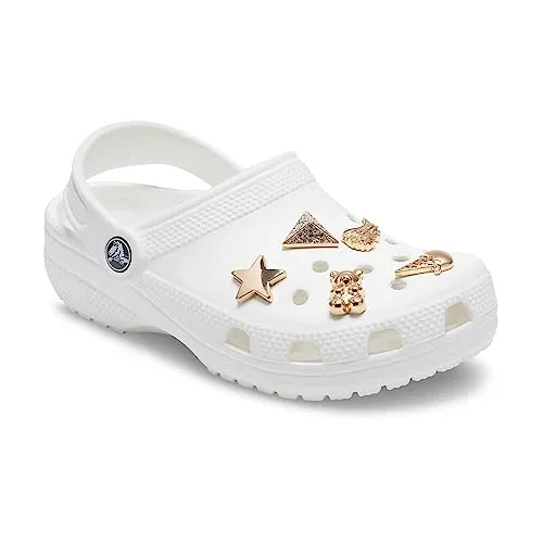 Crocs Unisex's Gold Icons Shoe Charms-OneSize (10011118)