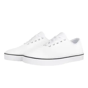 Custom Skate boarding Shoe - White D3