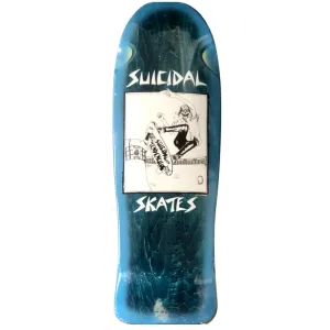 Dogtown 10.125" x 30.325" Suicidal Pool Skater Reissue Blue/Blue Skateboard Deck