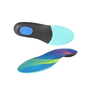 Dr Foot Orthotics | Relieve From Plantar Fasciitis, Flat Feet, Foot Pain, High Arch | Light & Slim| Comfort With Shock Absorption |Improve Foot Support for Men and Women -1 Pair (Large Size)