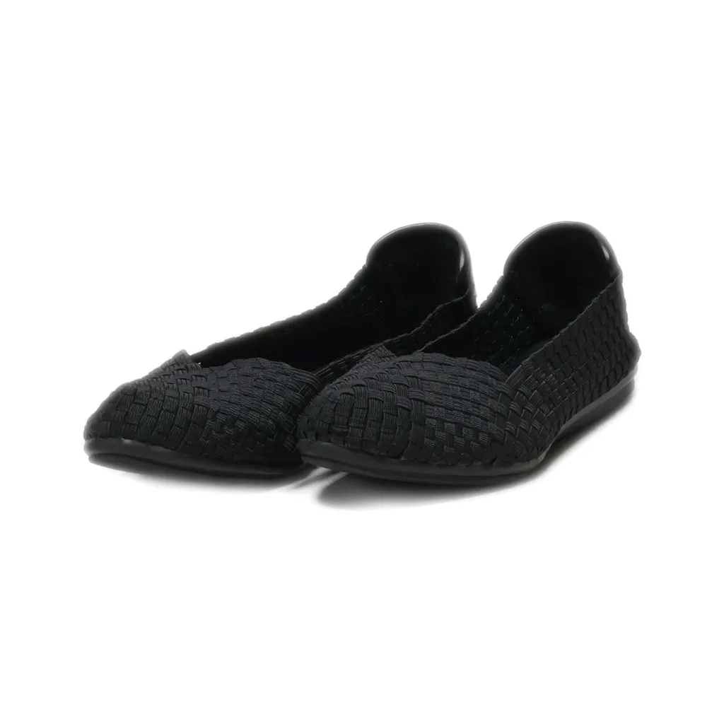 Easy Spirit Ballerinas Leather Black Colour For Women