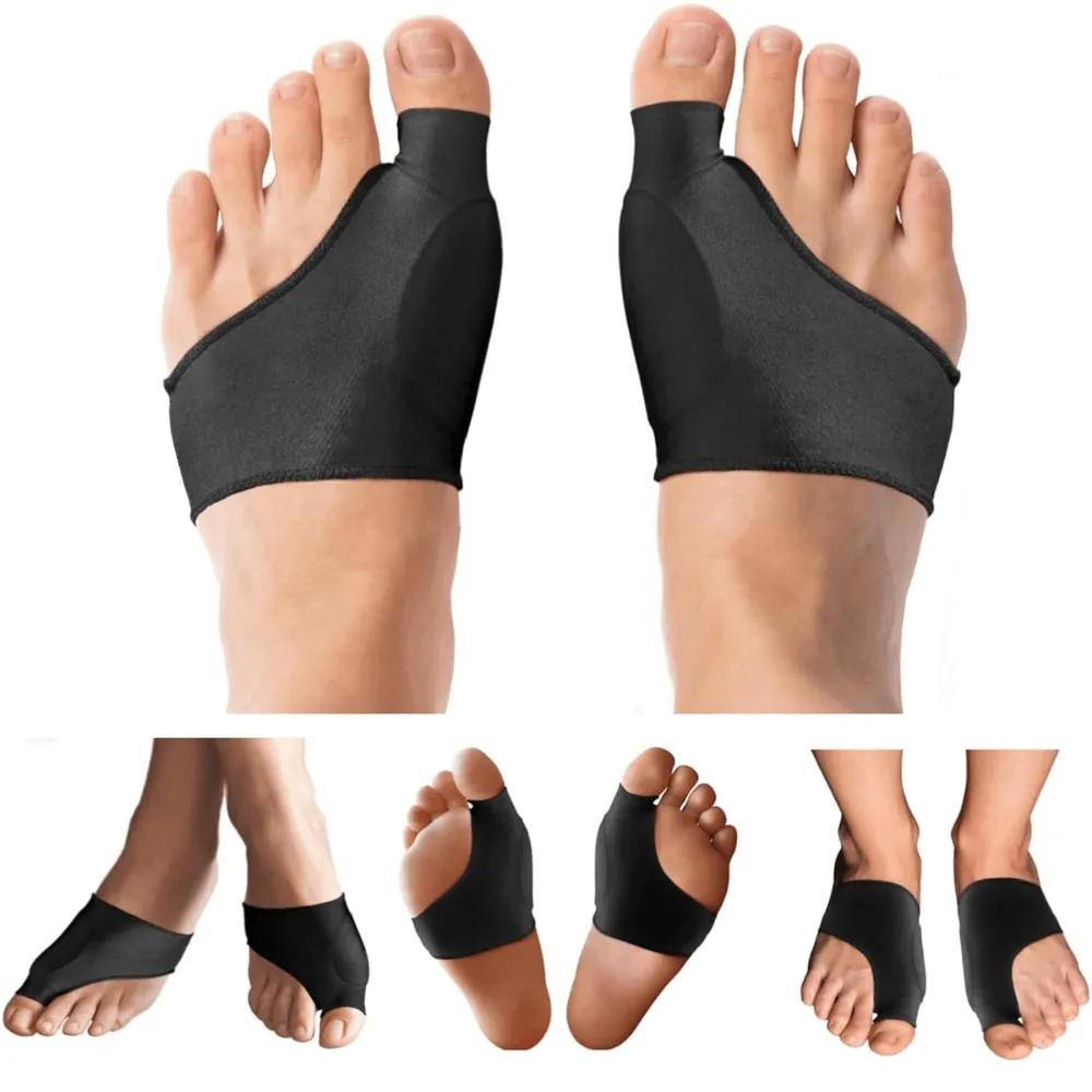 Elastic Alignment Bunion Sleeves With Gel Cushion Pads