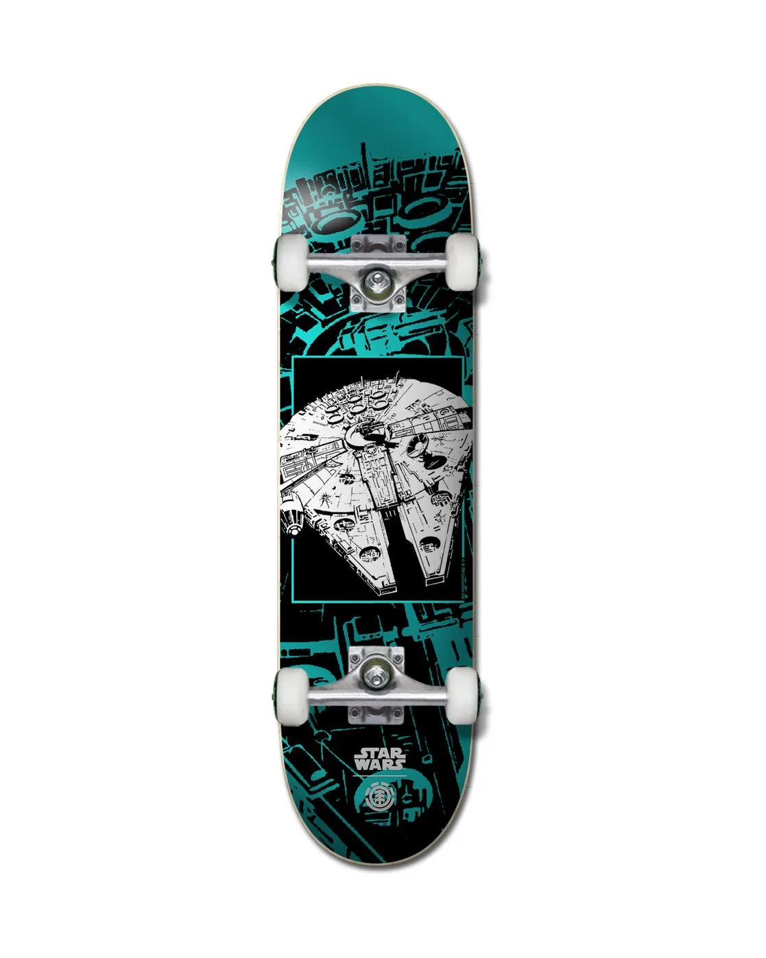 Element Star Wars Millennium Complete Skateboard 7.75