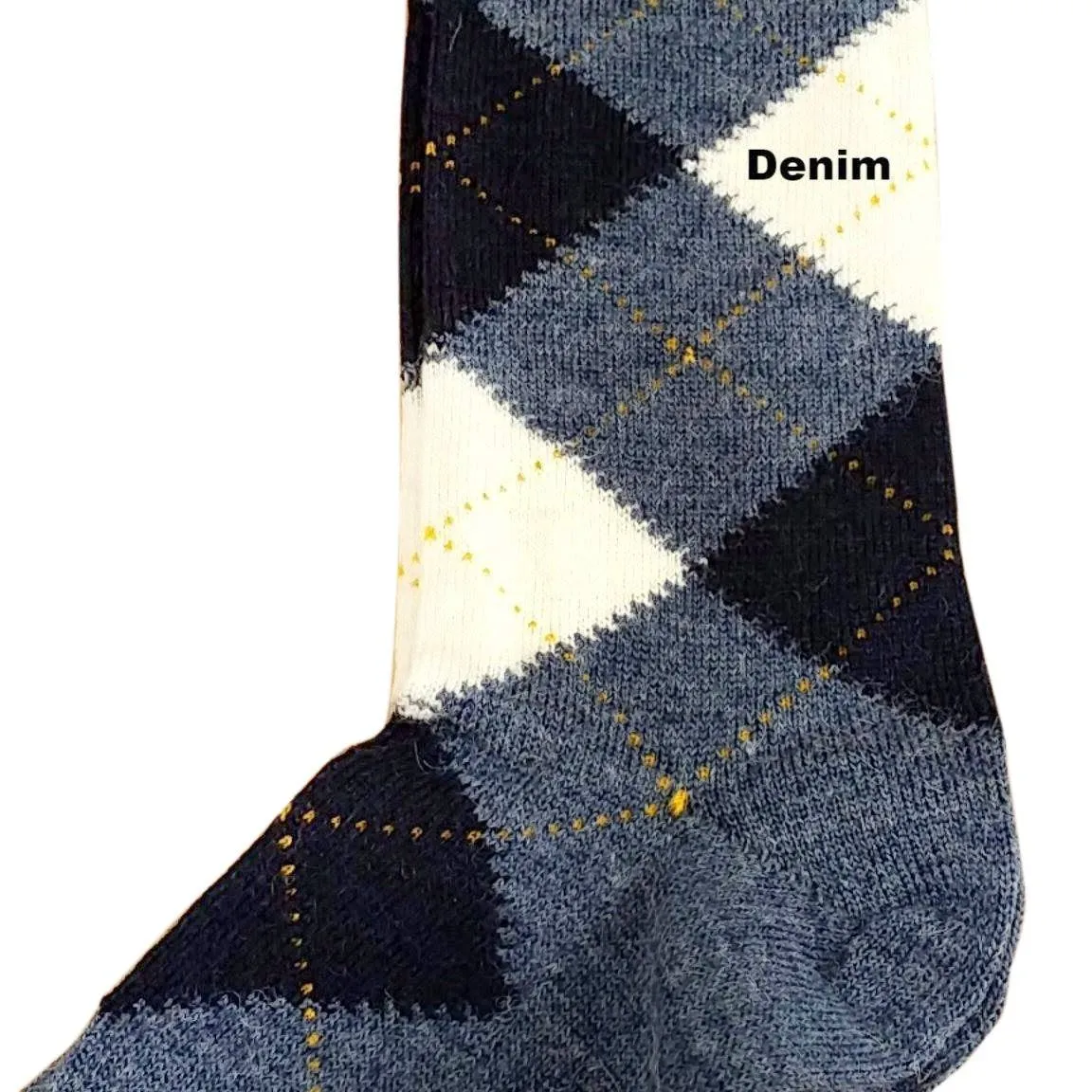 Elevate Your Foot Game: Luxurious Alpaca Argyle Socks (Golfers, Foot Golfers, Everyday Style)