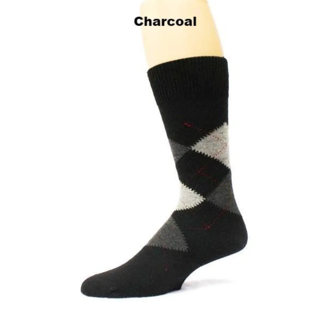 Elevate Your Foot Game: Luxurious Alpaca Argyle Socks (Golfers, Foot Golfers, Everyday Style)