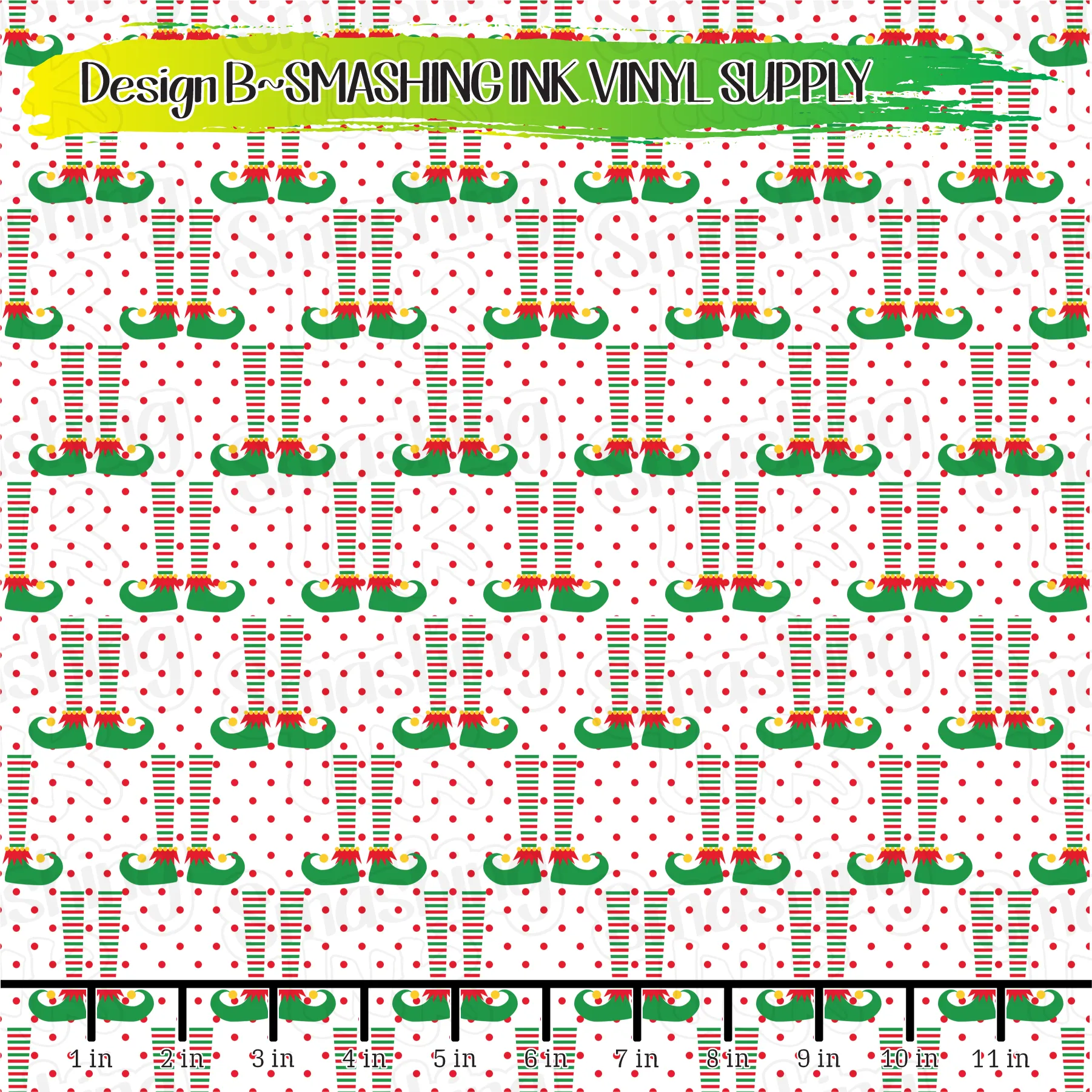 Elf Shoes ★ Pattern Vinyl | Faux Leather | Sublimation (TAT 3 BUS DAYS)