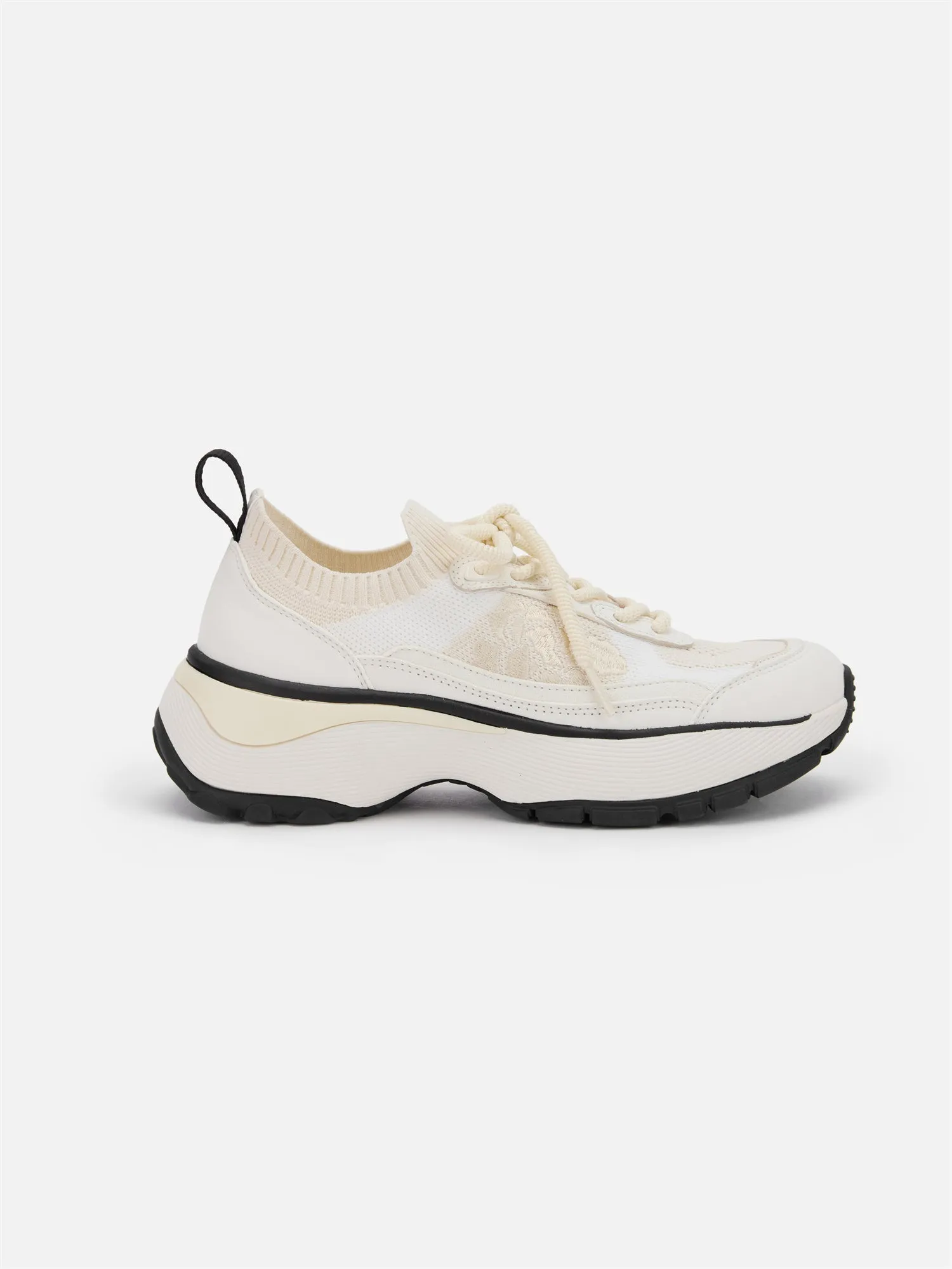 EP YAYING Thick-Soled Knitted Sports Shoes