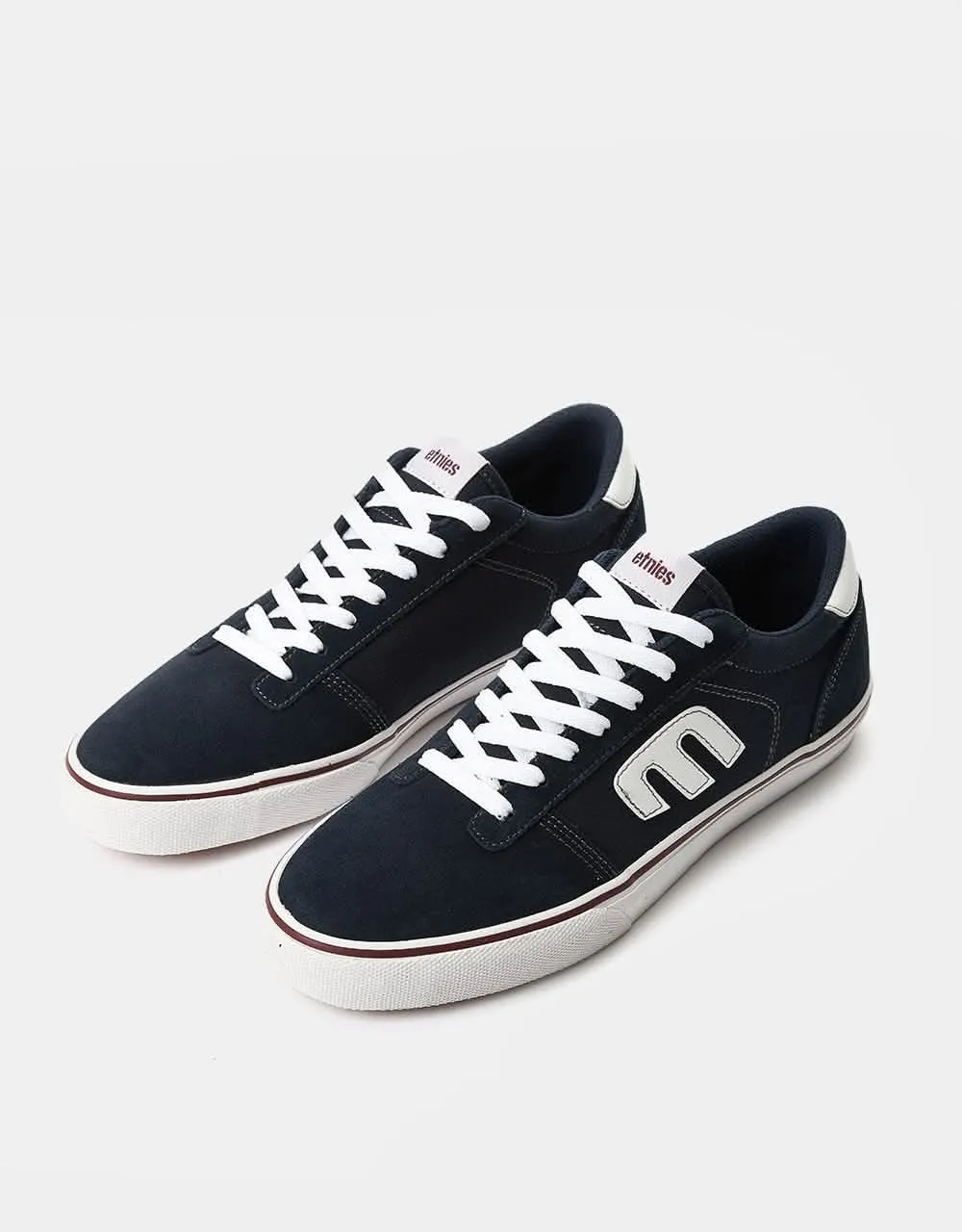 Etnies Calli Vulc Skate Shoes - Navy/White