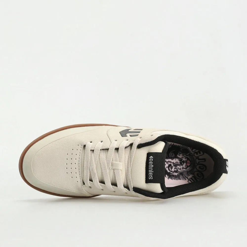 Etnies Marana Skate Shoes - White Gum Black