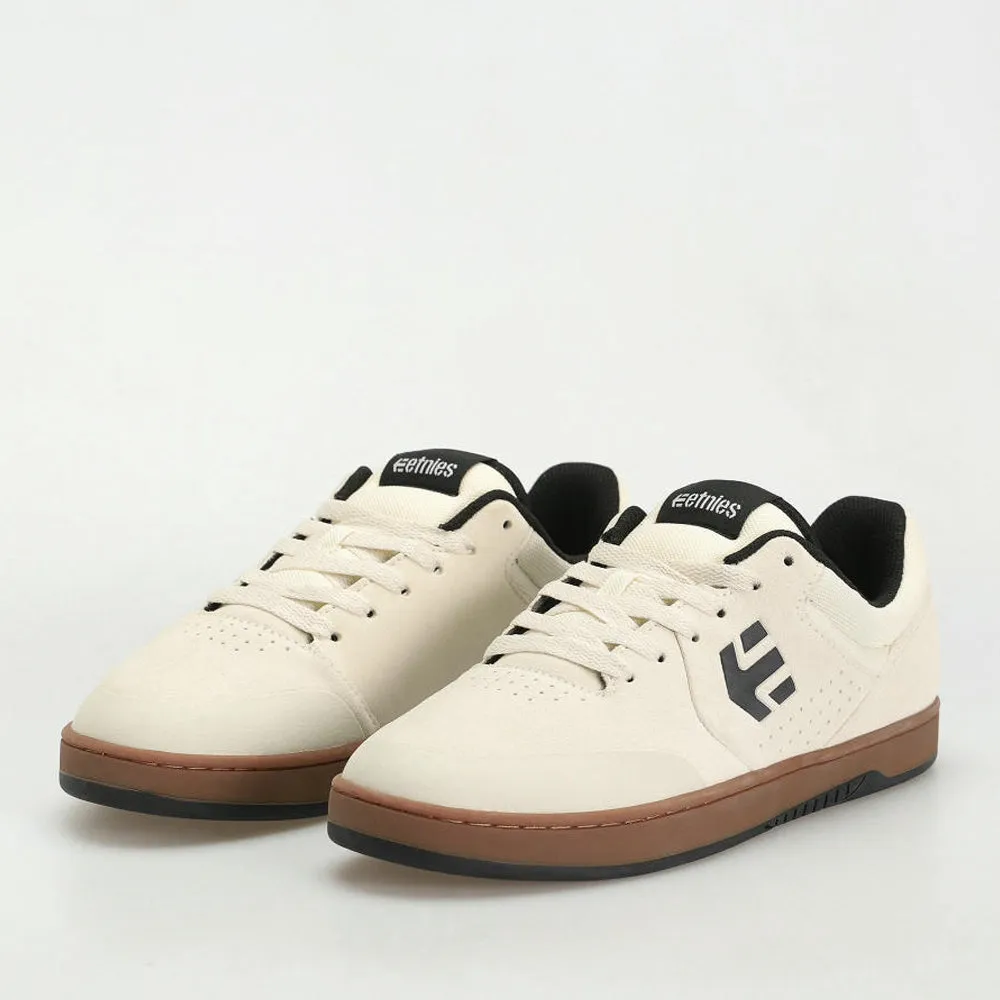 Etnies Marana Skate Shoes - White Gum Black