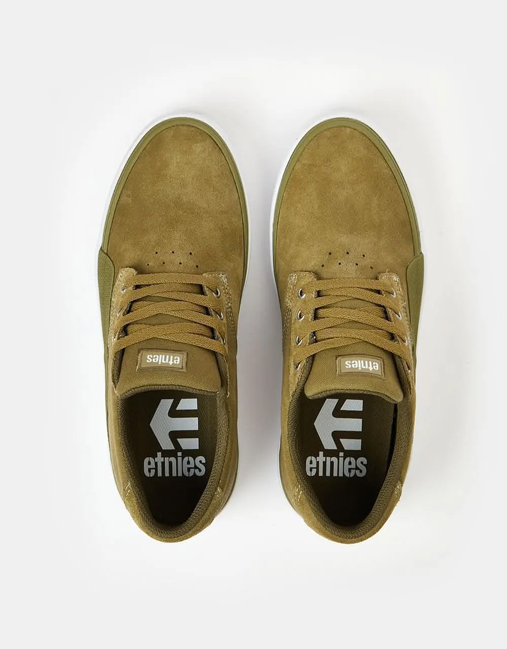 Etnies x Michelin Singleton Vulc XLT Skate Shoes - Olive