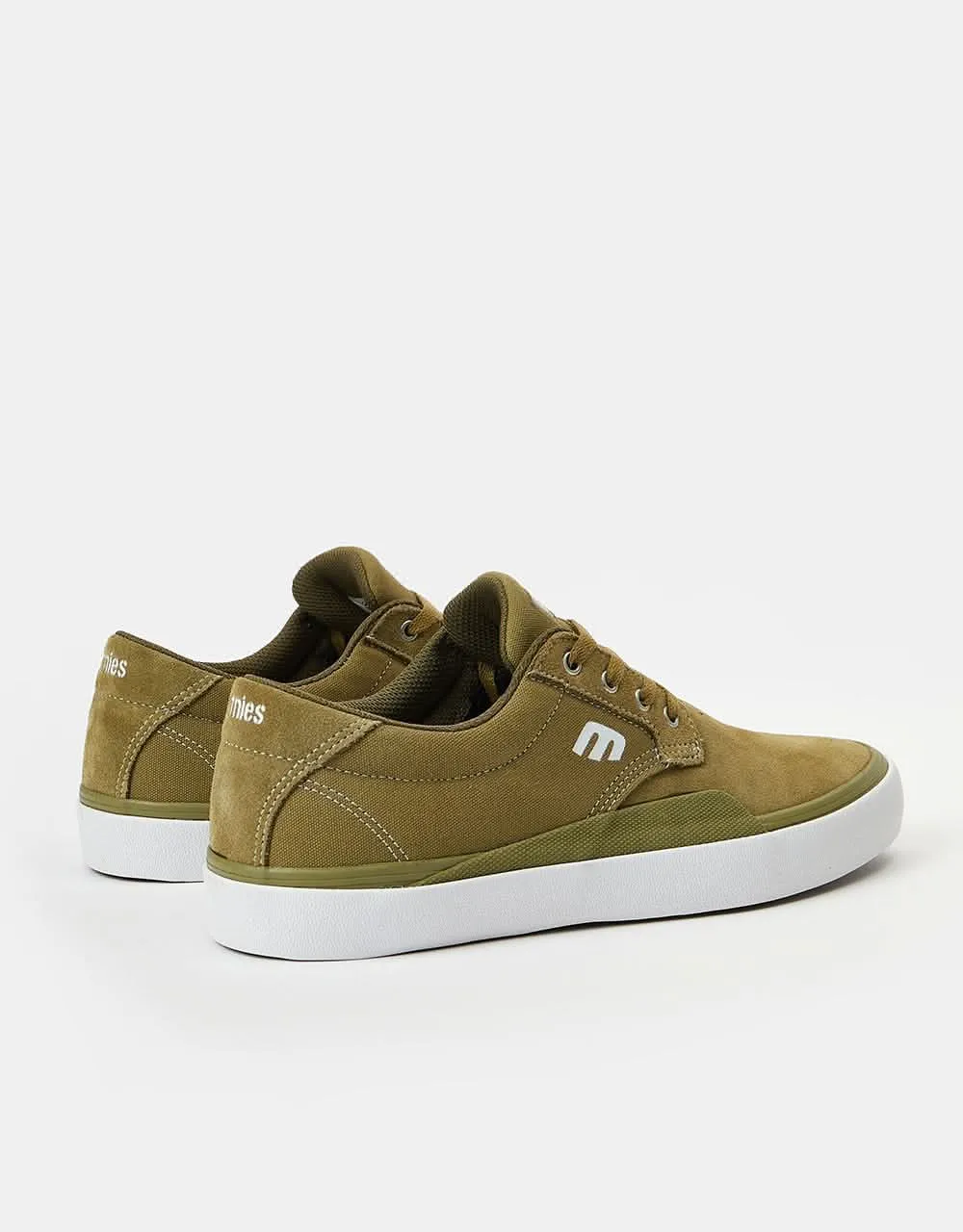 Etnies x Michelin Singleton Vulc XLT Skate Shoes - Olive