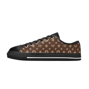 Fancy NT Brown Women's Classic Canvas Shoes