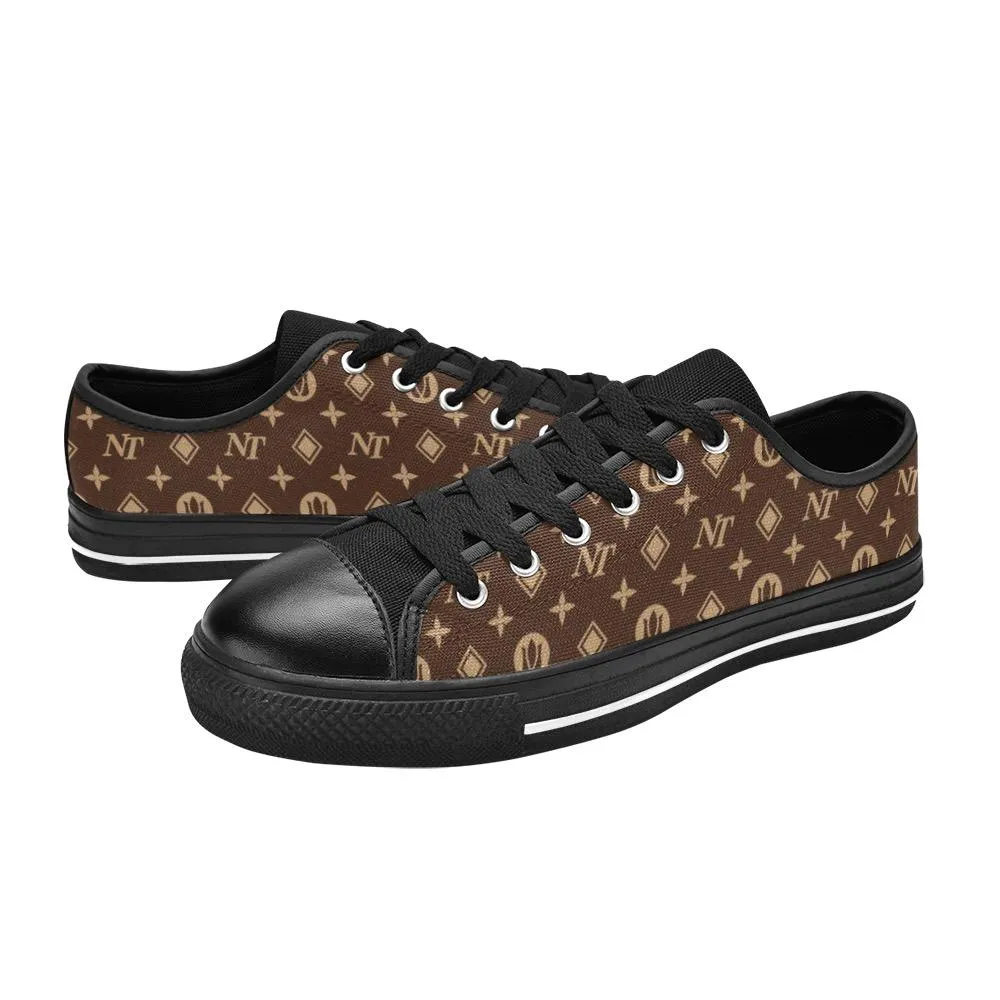 Fancy NT Brown Women's Classic Canvas Shoes