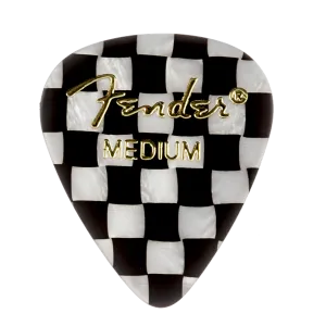 Fender Checker (12 Pack) Med Celluloid