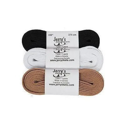 Figure Skating Laces Skate Lace Select Black White Beige or with Crystals